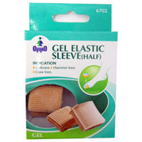 Oppo Half Gel Toe Elastic Sleeve, Size: Small, Model No : 6702 - 2 / Pack